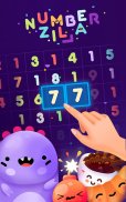 NumberZilla - Числовая игра головоломка screenshot 6