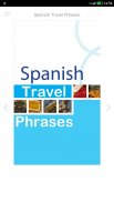 Spanish Travel Phrases screenshot 0