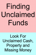 Unclaimed Funds screenshot 0