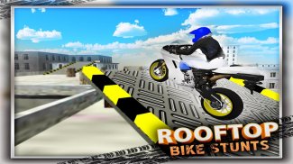 Crazy Rooftop Bike Stunts 3D screenshot 13