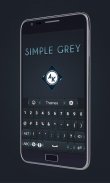 Simple Grey Keyboard screenshot 2