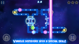 Glow Monsters: Laberinto juego screenshot 5