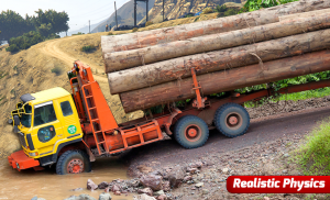 Future Cargo Truck Logging Simulator: Hill Driver screenshot 0