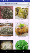 ﻿Spinach Recipes: Spinach salad, Spinach quiche screenshot 14