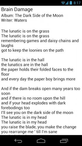 All Pink Floyd Lyrics Download Lamb Blog