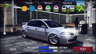 Megane Drift Simulator screenshot 12