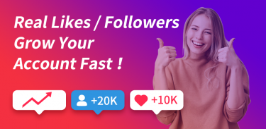 Get Real Followers&Like for instagram by Profile screenshot 4