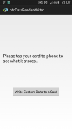 NFC Data Reader/Writer screenshot 0