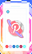 Pixel Art Logo Games Coloring screenshot 0