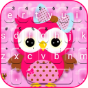 Tło klawiatury Pinky Owl