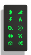 PipTec Green Icons & Live Wall screenshot 1