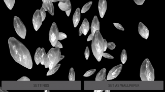 3D Crystals Particles Live Wallpaper screenshot 5