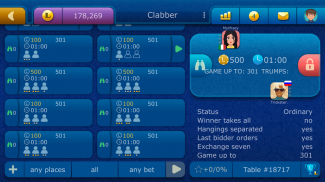 Clabber LiveGames online screenshot 2