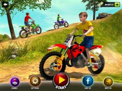 Kids Downhill Mountain Motorbike Riding screenshot 10