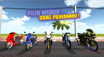 Indonesian Drag Bike Racing - Drag Indonesia 210m screenshot 2