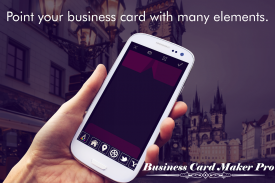 Business Card Maker Pro screenshot 0