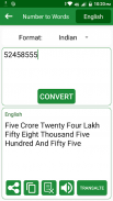 Numbers to Words Converter screenshot 5