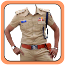 Men Police Uniform Photo Suit