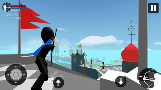 Stickman Bow Archery Fighting screenshot 2