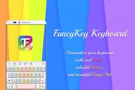 FancyKey Keyboard - Emoji, GIF screenshot 1