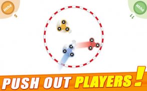 Hand Spinner : 4 players game screenshot 9