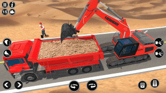 Real Construction Truck Games screenshot 1