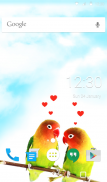 Lovebirds Keyboard + Wallpaper screenshot 3