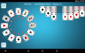 Grandfather's Clock Solitaire screenshot 1