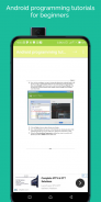 Android programming tutorials screenshot 2