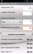 Power Cost Calculator screenshot 1