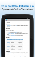 Polish Dictionary & Thesaurus screenshot 4