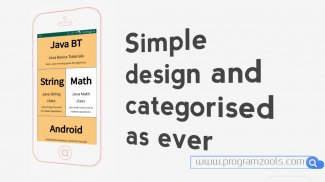 Programzools - Learn Java, Android, HTML, CSS, PHP screenshot 3