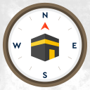 Compass - Direction Finder & Accurate Qibla Finder Icon