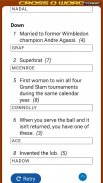 CrossOword - Tennis Crossword screenshot 3