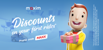 maxim — order a taxi & food