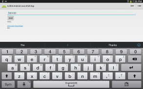 AJShA Android Java Shell App screenshot 4
