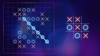Tic Tac Toe 2 Player:Glow XOXO for Android - Download
