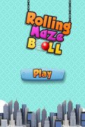 Rolling Maze Ball Yapboz screenshot 0