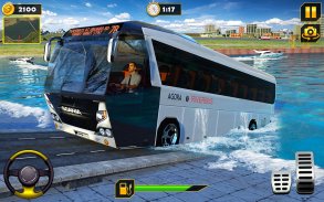 City Coach Bus Driving Game 3D screenshot 3