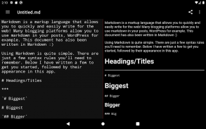 Simple Markdown screenshot 1