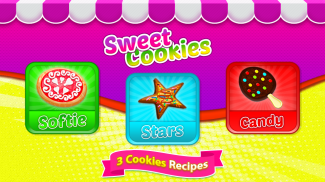 Cooking Games - Sweet Cookies screenshot 0