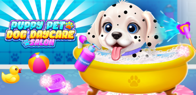 Puppy bubble bath care game