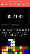 Cube Timer & Scrambler LITE screenshot 6