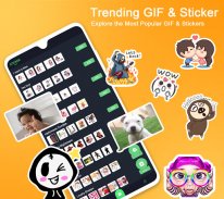Emoji keyboard - Theme,Sticker screenshot 5