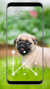 Puppy Dog Pattern Lock Screen screenshot 3