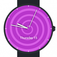 Animated Spiral Watch Face screenshot 1