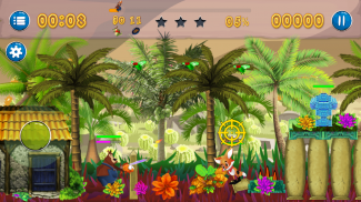 JumBistik：有趣的丛林射击魔术之旅游戏 screenshot 5