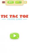 Tic Tac Toe : Colors Game screenshot 2