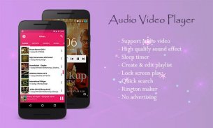 Audio Video Player[No Ads] screenshot 0