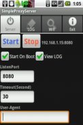 SimpleProxyServer screenshot 0